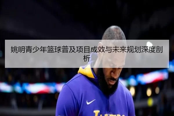 姚明青少年篮球普及项目成效与未来规划深度剖析